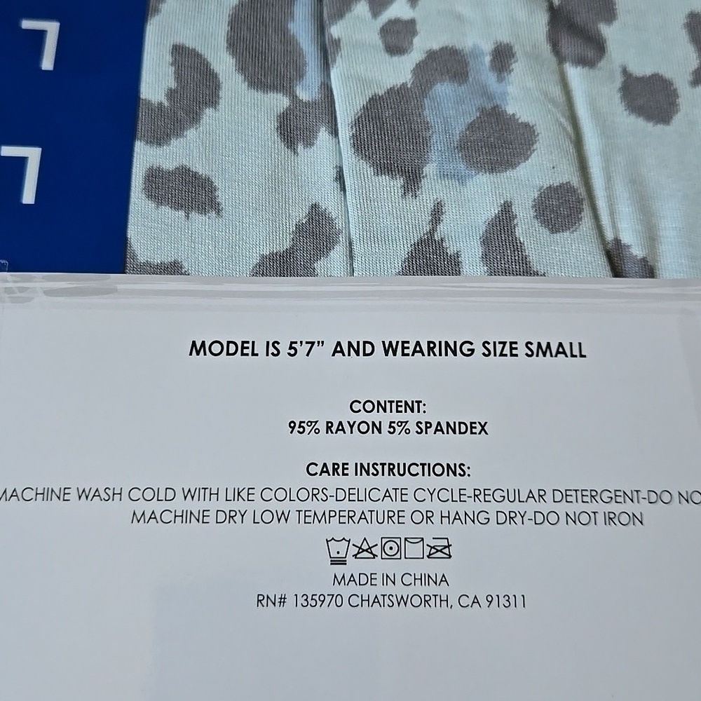 Honeydew Intimates Soft Jersey Pajama Set in Light Blue and Gray - Picture 5 of 5
